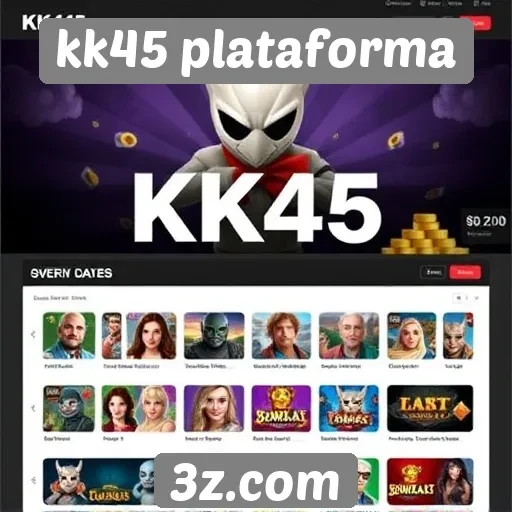 kk45 plataforma oferece diversidade em jogos online